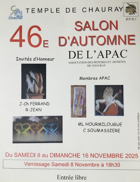 Paulove au Salon d'Automne de l'APAC.